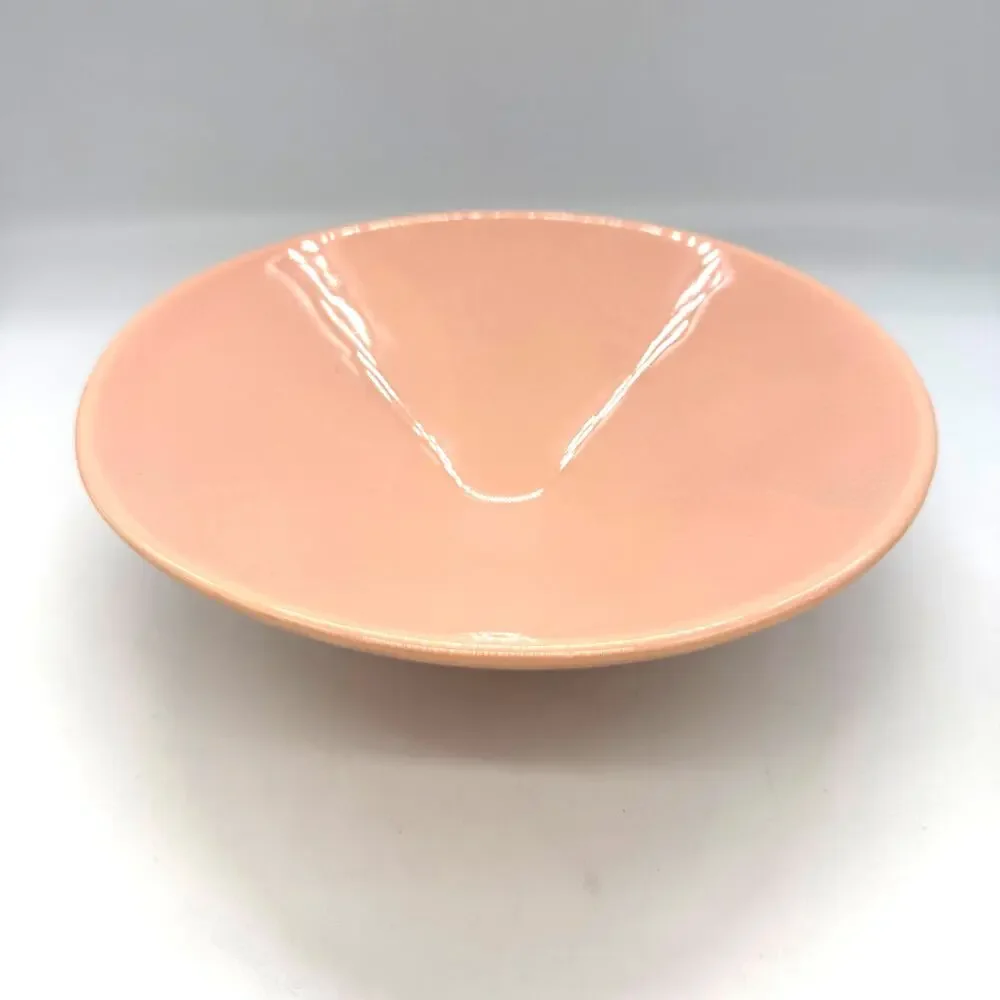 Vintage Mid Century Modern Haegar Low Profile Salmon Color 8